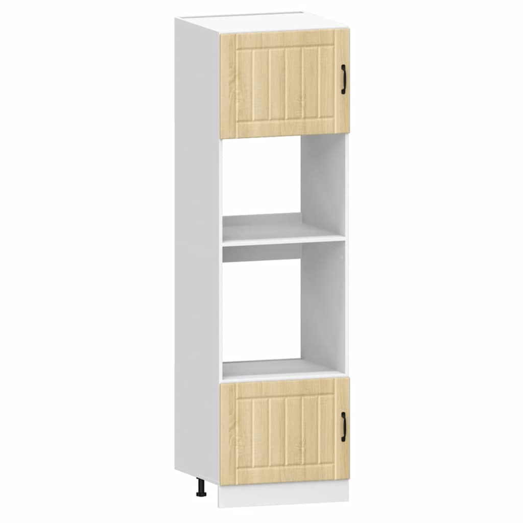 Σετ Ντουλαπιών Κουζίνας 7 Τεμαχίων "Lucca" από Τεχνητό Ξύλο Sonoma Δρυς