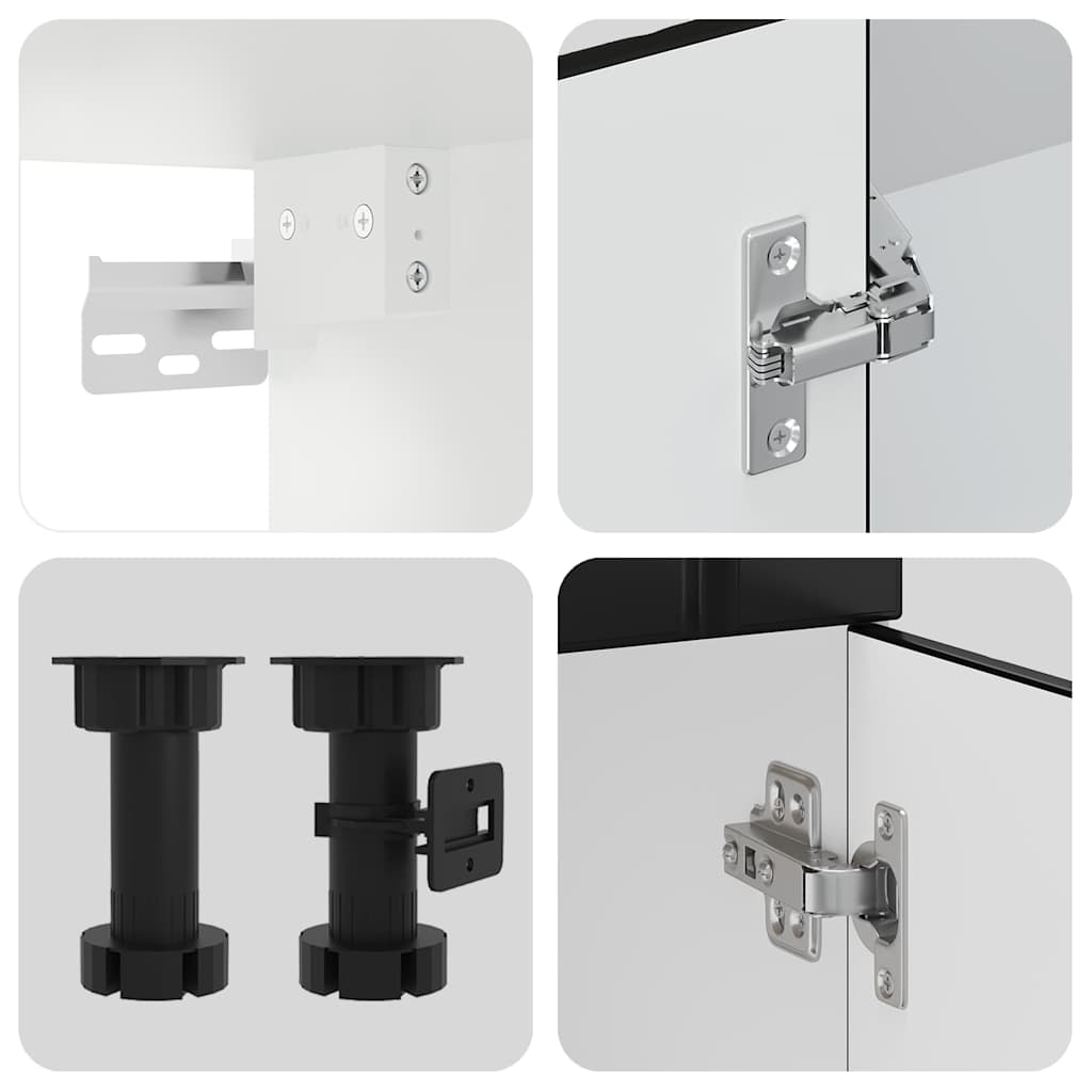 Σετ Ντουλάπια Κουζίνας 8 Τεμαχίων Kalmar Επεξεργασμένο Ξύλο