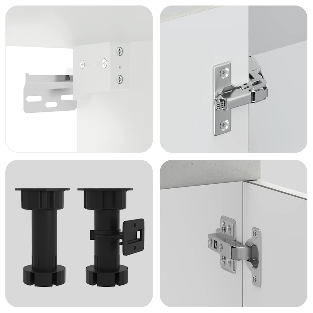 Σετ Ντουλάπια Κουζίνας 8 Τεμαχίων Kalmar Επεξεργασμένο Ξύλο