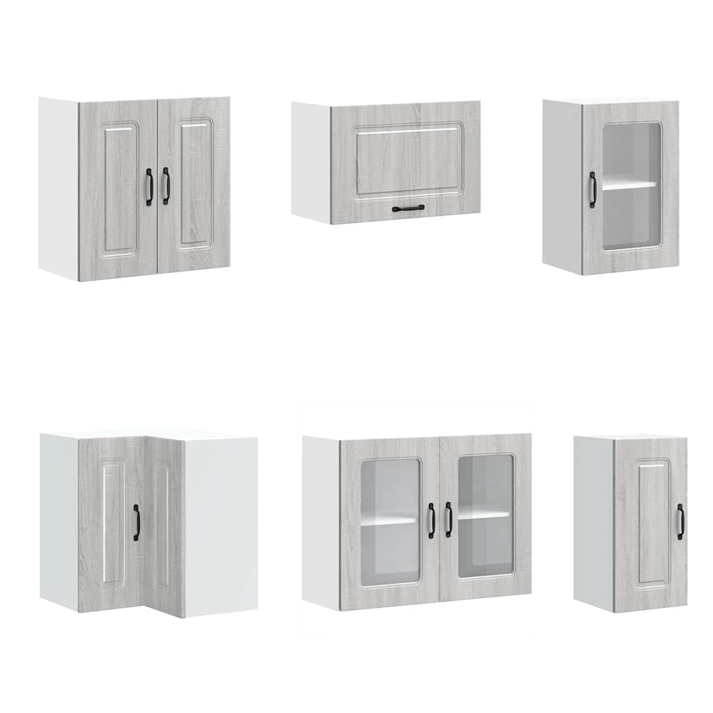 Σετ Ντουλάπια Κουζίνας 11 Τεμαχίων Kalmar Επεξεργασμένο Ξύλο