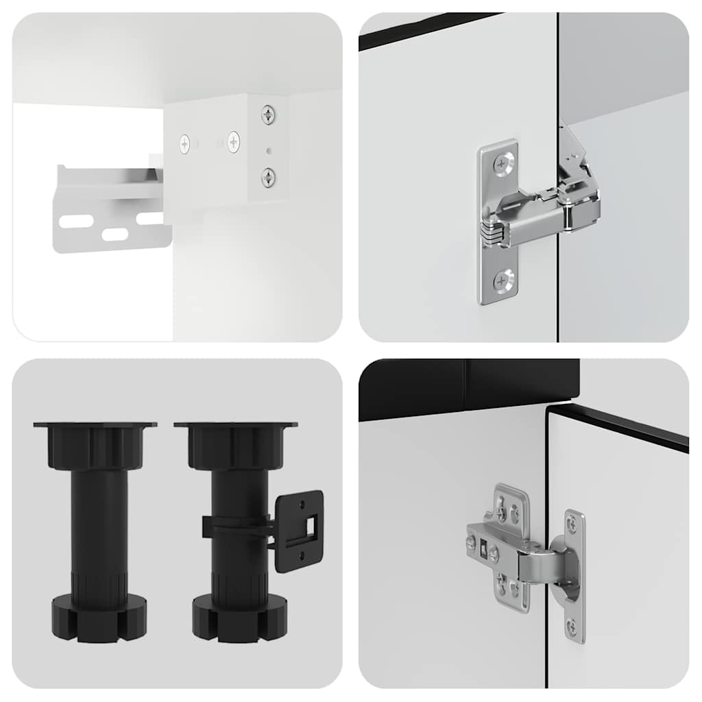 Σετ Ντουλάπια Κουζίνας 11 Τεμαχίων Porto Επεξεργασμένο Ξύλο