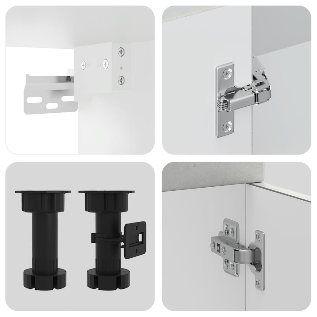 Σετ Ντουλάπια Κουζίνας 14 Τεμαχίων Kalmar Επεξεργασμένο Ξύλο - Pakobazaar