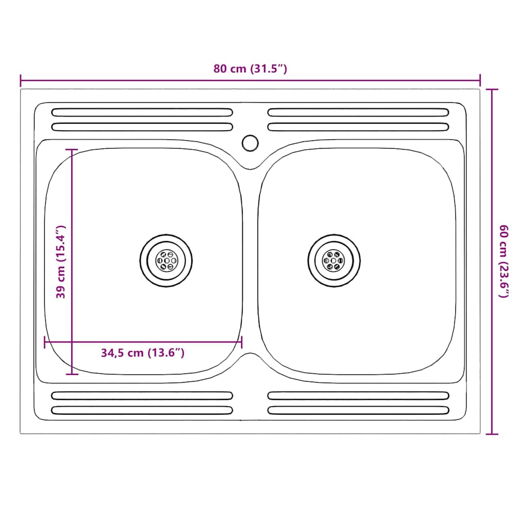 Ντουλάπα Κουζίνας Kalmar Σκυρόδεμα Γκρι 80 x 46 x 81,5 εκ - Pakobazaar