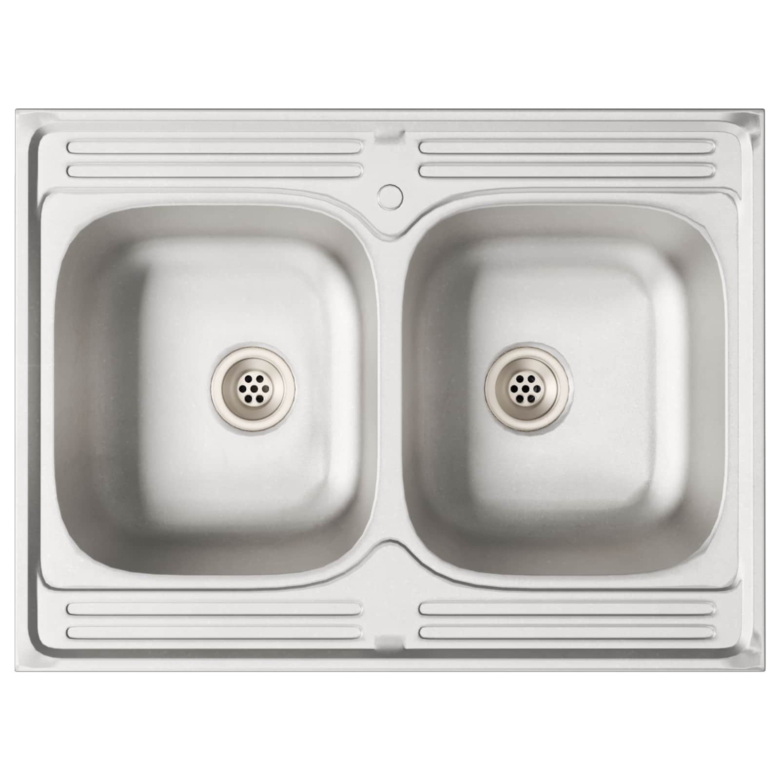 Βάση νιπτήρα με αποθήκευση Porto 2 pcs Καφέ Επεξεργασμένο ξύλο - Pakobazaar