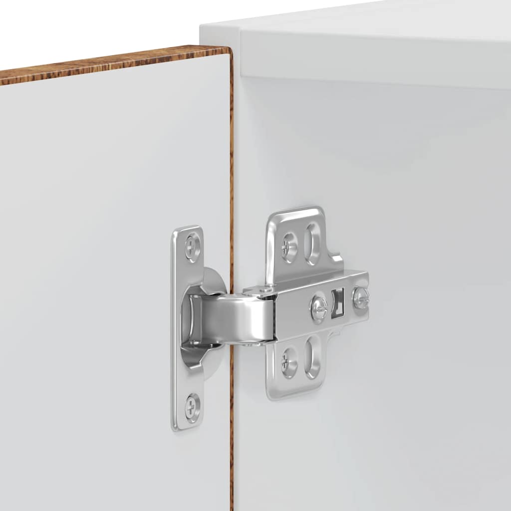 Ντουλάπια Φούρνου 2 τεμ. "Lucca" από Παλιό Ξύλο Μηχανικής Επεξεργασίας