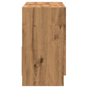 Ντουλάπι Νιπτήρα Αρτισιανή Δρυς 63x30x54 εκ Επεξεργασμένο Ξύλο