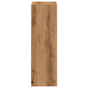 Βιβλιοθήκη Αρτισιανή Δρυς 40x24x76 εκ. από Επεξεργασμένο Ξύλο