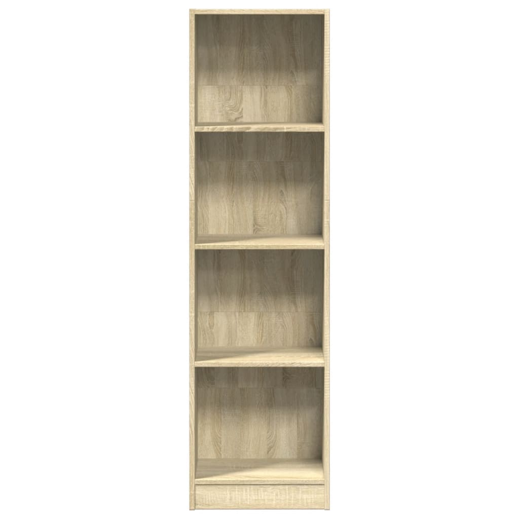 Βιβλιοθήκη Sonoma Δρυς 40x24x143 εκ. από Επεξεργασμένο Ξύλο - Pakobazaar