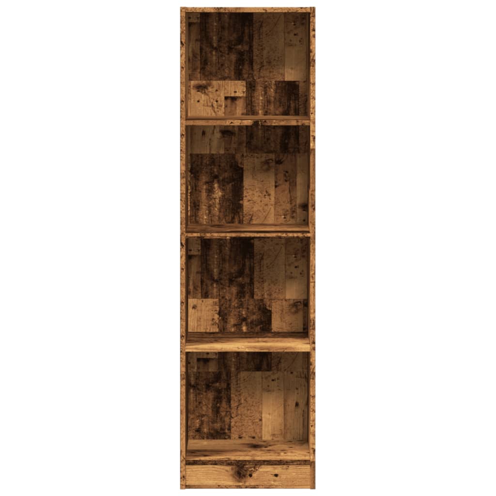 Βιβλιοθήκη Όψη Παλαιού Ξύλου 40x24x143 εκ. Επεξεργασμένο Ξύλο - Pakobazaar