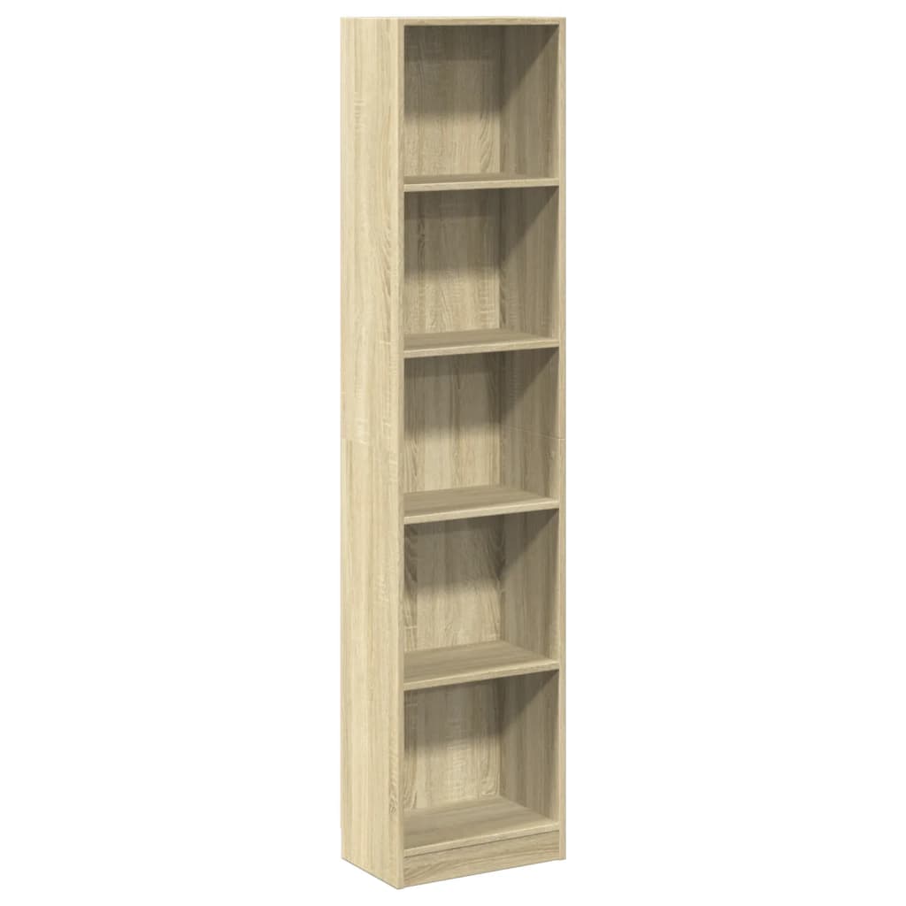 Βιβλιοθήκη Sonoma Δρυς 40x24x176 εκ. από Επεξεργασμένο Ξύλο