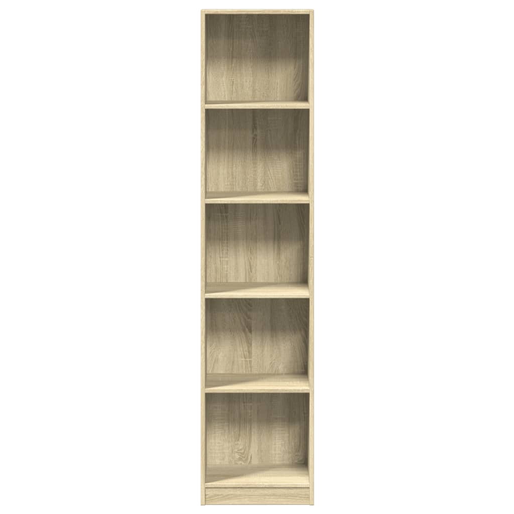 Βιβλιοθήκη Sonoma Δρυς 40x24x176 εκ. από Επεξεργασμένο Ξύλο