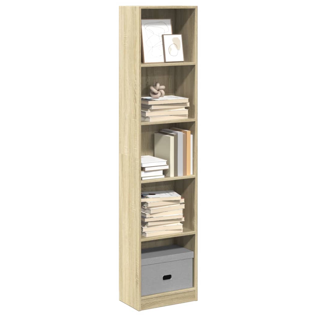 Βιβλιοθήκη Sonoma Δρυς 40x24x176 εκ. από Επεξεργασμένο Ξύλο