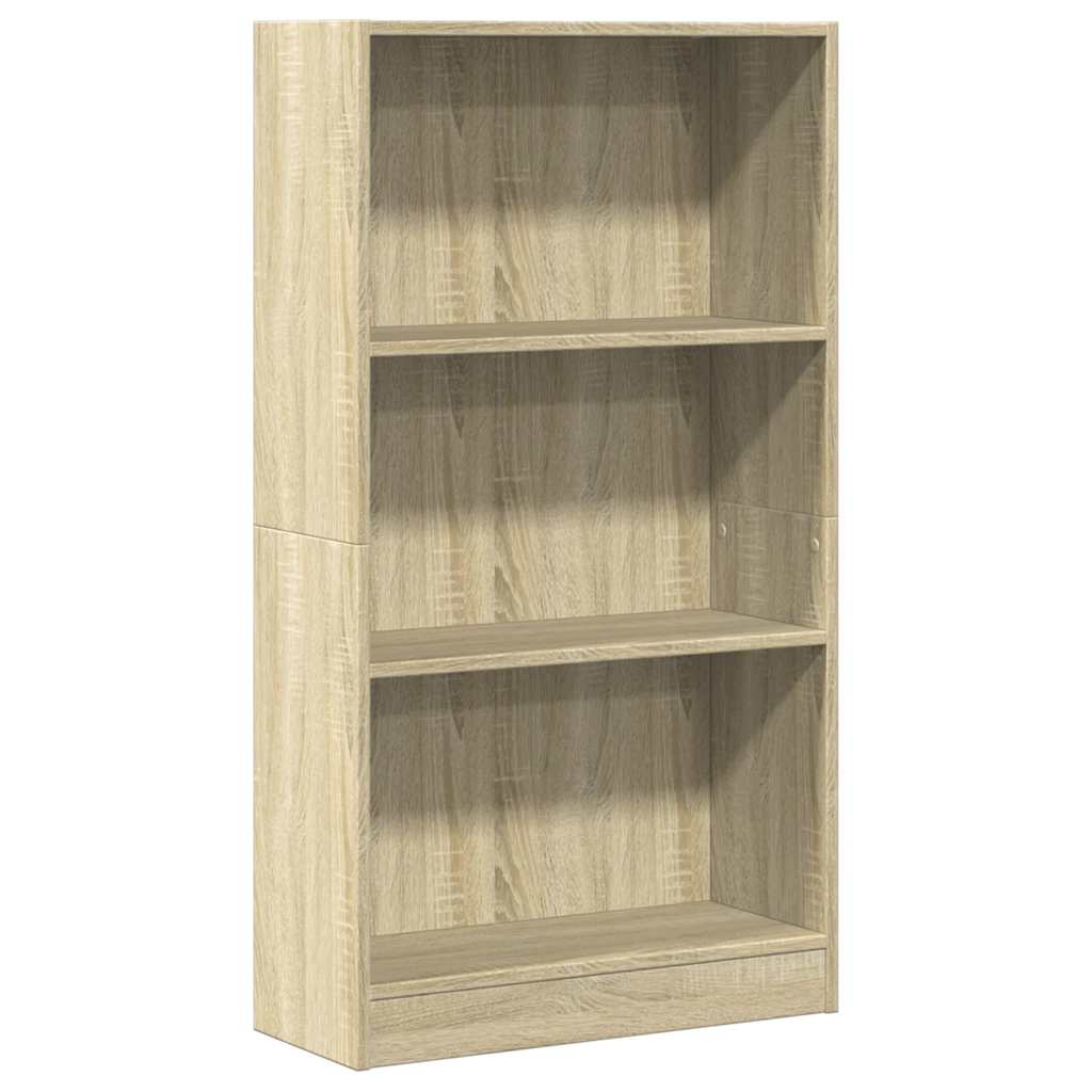 Βιβλιοθήκη Sonoma Δρυς 60x24x109 εκ. από Επεξεργασμένο Ξύλο - Pakobazaar