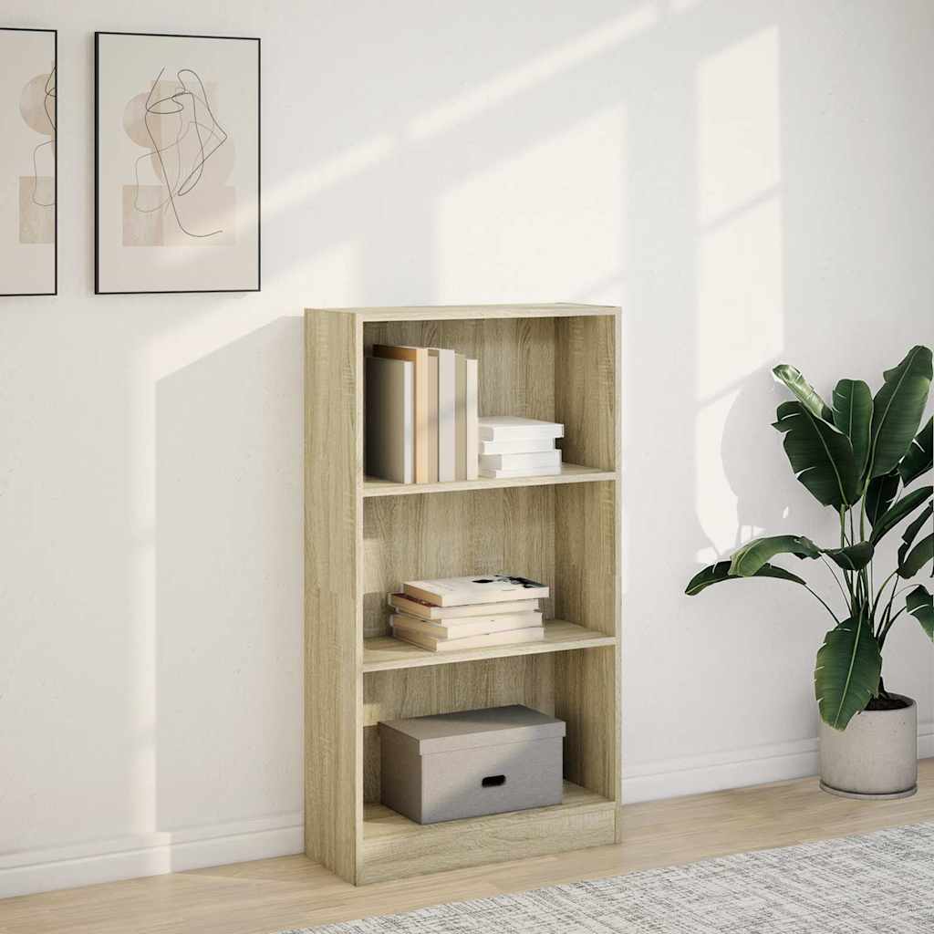Βιβλιοθήκη Sonoma Δρυς 60x24x109 εκ. από Επεξεργασμένο Ξύλο - Pakobazaar