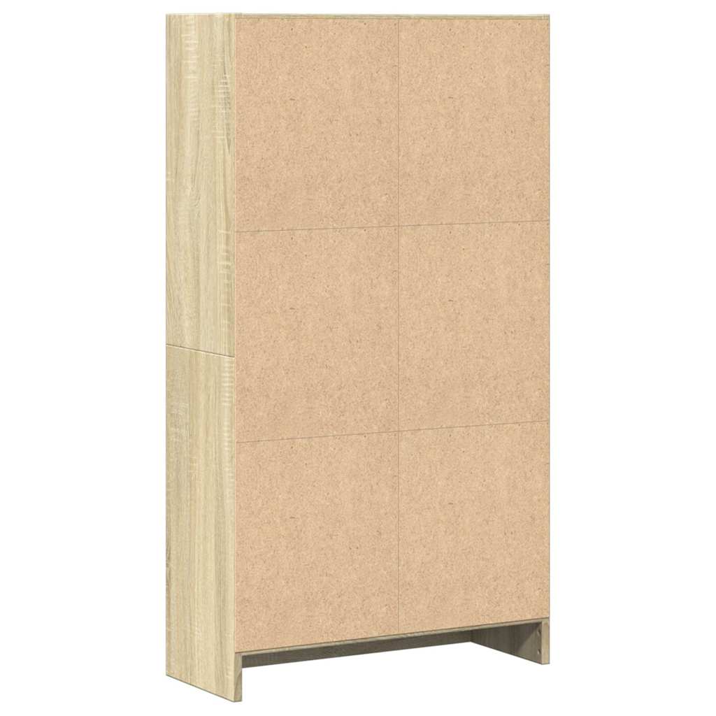 Βιβλιοθήκη Sonoma Δρυς 60x24x109 εκ. από Επεξεργασμένο Ξύλο - Pakobazaar