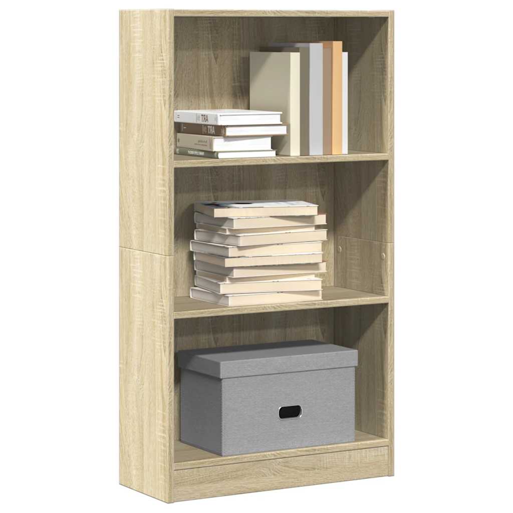 Βιβλιοθήκη Sonoma Δρυς 60x24x109 εκ. από Επεξεργασμένο Ξύλο - Pakobazaar