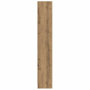 Βιβλιοθήκη Αρτισιανή Δρυς 60x24x143 εκ. από Επεξεργασμένο Ξύλο - Pakobazaar