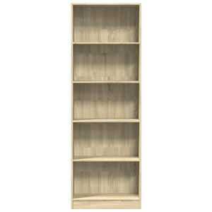 Βιβλιοθήκη Sonoma Δρυς 60x24x176 εκ. από Επεξεργασμένο Ξύλο - Pakobazaar