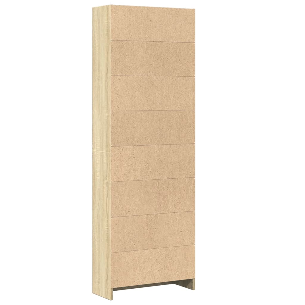 Βιβλιοθήκη Sonoma Δρυς 60x24x176 εκ. από Επεξεργασμένο Ξύλο - Pakobazaar