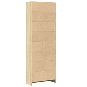 Βιβλιοθήκη Sonoma Δρυς 60x24x176 εκ. από Επεξεργασμένο Ξύλο - Pakobazaar