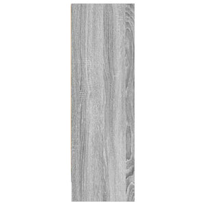 Βιβλιοθήκη Γκρι Sonoma 80x24x76 εκ. από Επεξεργασμένο Ξύλο