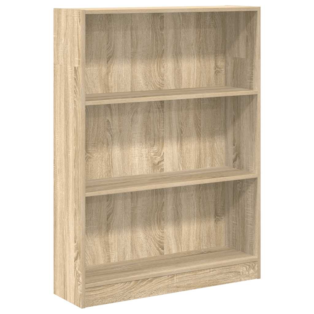 Βιβλιοθήκη Sonoma Δρυς 80x24x109 εκ. από Επεξεργασμένο Ξύλο
