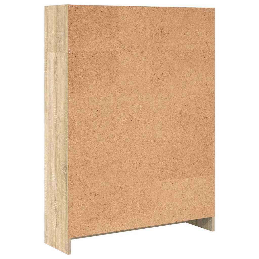 Βιβλιοθήκη Sonoma Δρυς 80x24x109 εκ. από Επεξεργασμένο Ξύλο