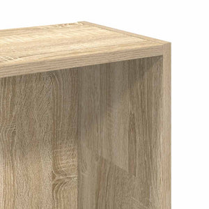 Βιβλιοθήκη Sonoma Δρυς 80x24x109 εκ. από Επεξεργασμένο Ξύλο