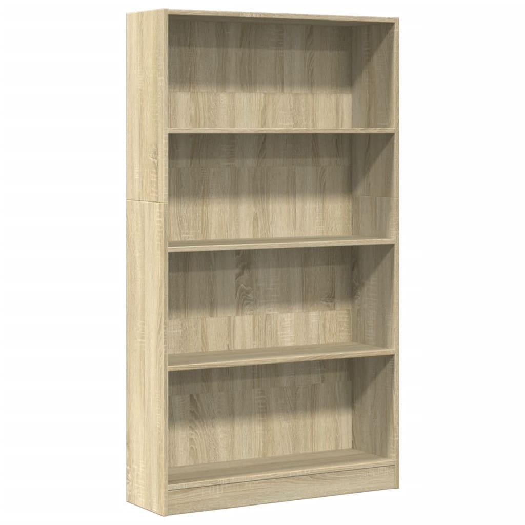 Βιβλιοθήκη Sonoma Δρυς 80x24x143 εκ. από Επεξεργασμένο Ξύλο - Pakobazaar