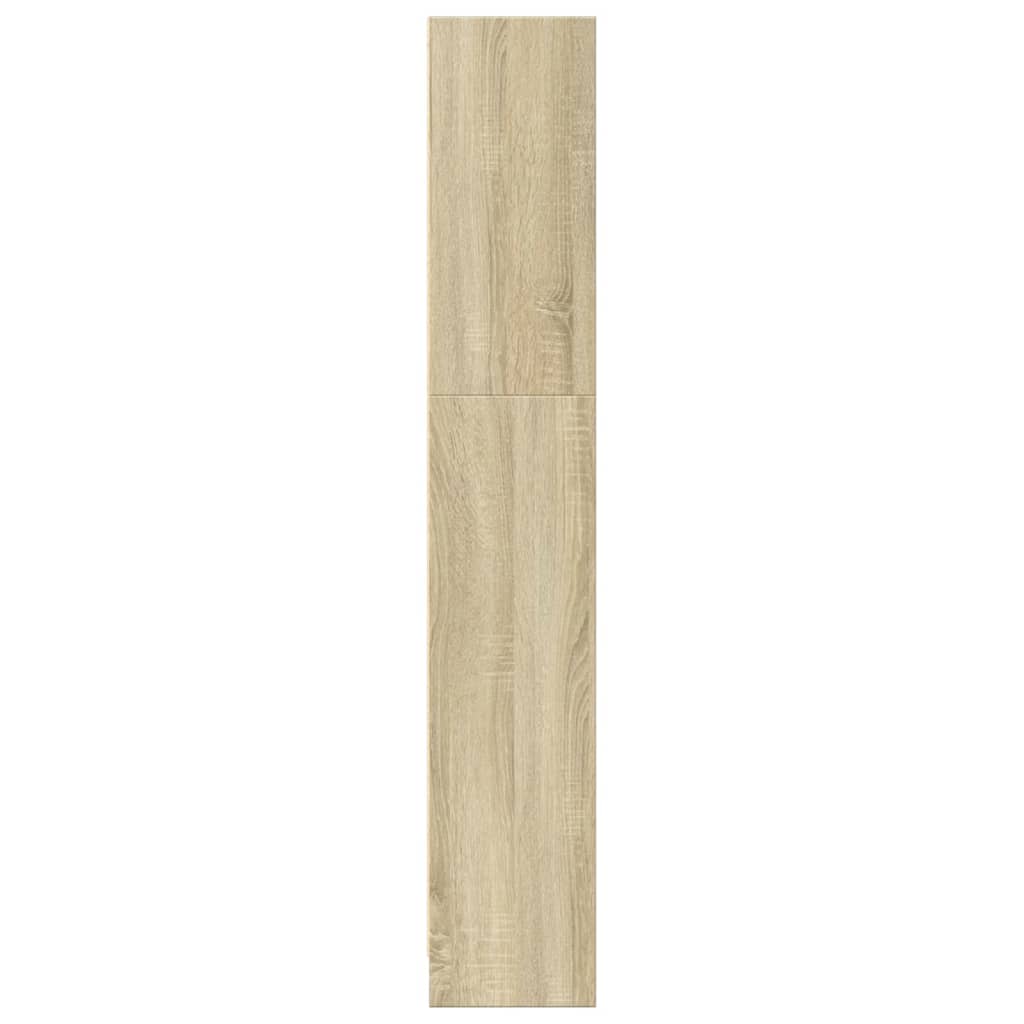 Βιβλιοθήκη Sonoma Δρυς 80x24x143 εκ. από Επεξεργασμένο Ξύλο - Pakobazaar