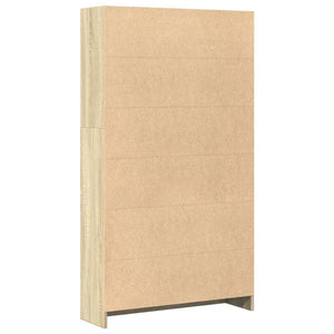 Βιβλιοθήκη Sonoma Δρυς 80x24x143 εκ. από Επεξεργασμένο Ξύλο - Pakobazaar