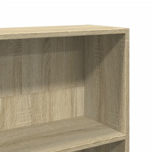 Βιβλιοθήκη Sonoma Δρυς 80x24x143 εκ. από Επεξεργασμένο Ξύλο - Pakobazaar