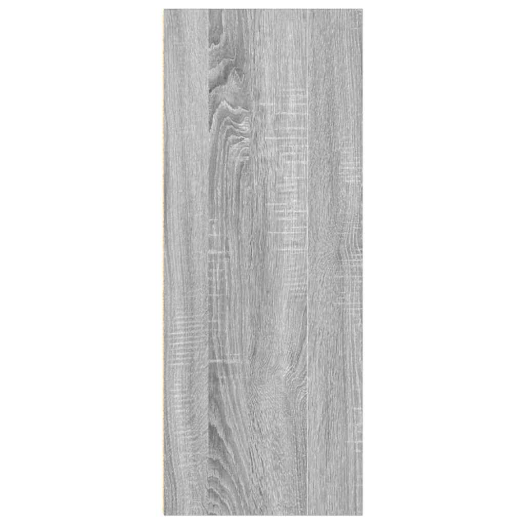 Βιβλιοθήκη Γκρι Sonoma 40x30x77 εκ. από Επεξεργασμένο Ξύλο - Pakobazaar