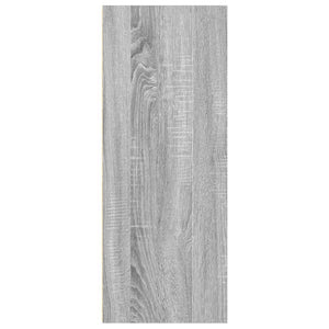 Βιβλιοθήκη Γκρι Sonoma 40x30x77 εκ. από Επεξεργασμένο Ξύλο - Pakobazaar