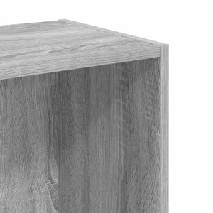 Βιβλιοθήκη Γκρι Sonoma 40x30x77 εκ. από Επεξεργασμένο Ξύλο - Pakobazaar