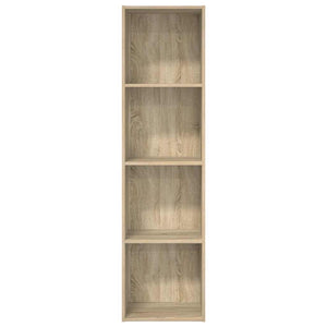 Βιβλιοθήκη Sonoma Δρυς 40x30x152 εκ. από Επεξεργασμένο Ξύλο - Pakobazaar