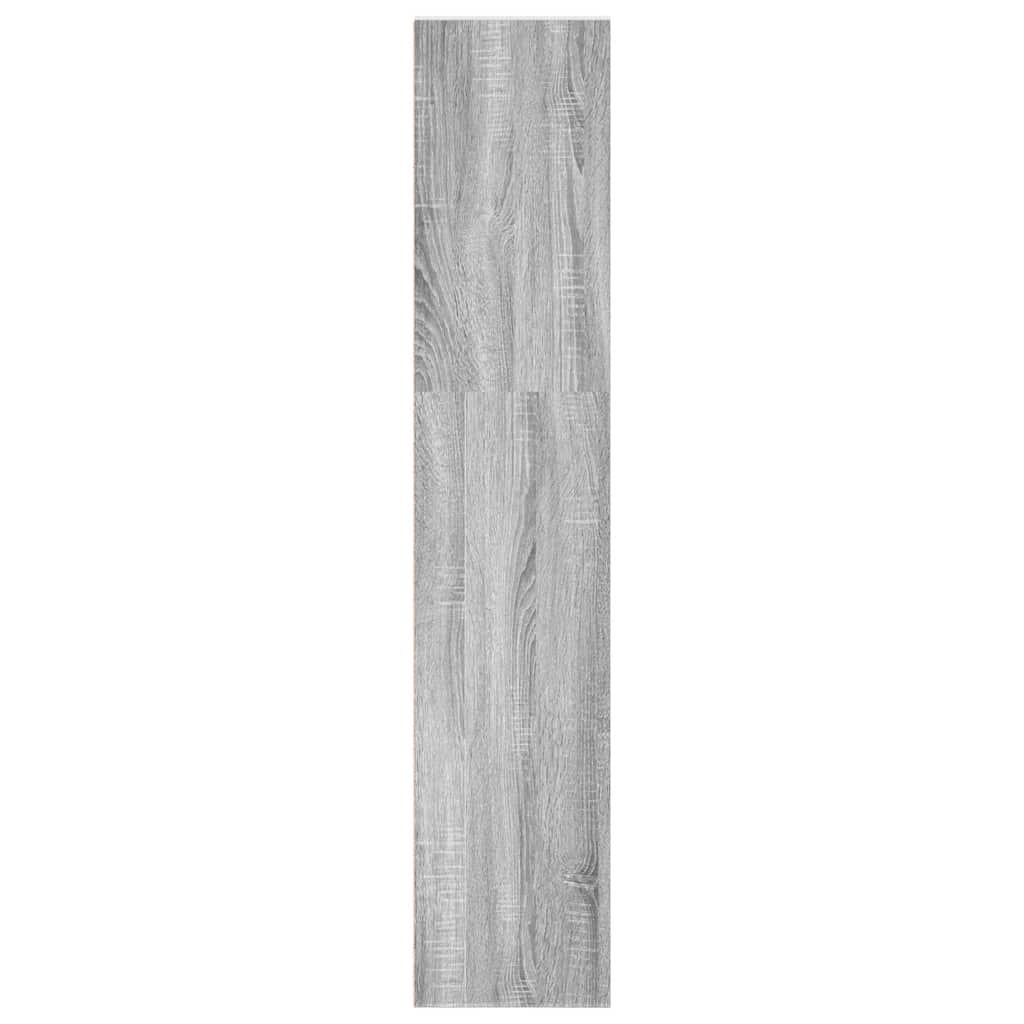 Βιβλιοθήκη Γκρι Sonoma 40x30x152 εκ. από Επεξεργ. Ξύλο - Pakobazaar