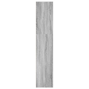 Βιβλιοθήκη Γκρι Sonoma 40x30x152 εκ. από Επεξεργ. Ξύλο - Pakobazaar