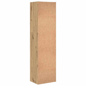Βιβλιοθήκη Αρτισιανή Δρυς 40x30x152 εκ. από Επεξεργασμένο Ξύλο - Pakobazaar