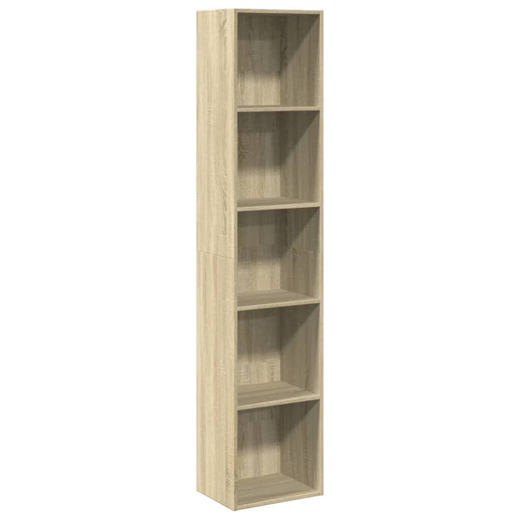 Βιβλιοθήκη Sonoma Δρυς 40x30x189 εκ. από Επεξεργασμένο Ξύλο - Pakobazaar
