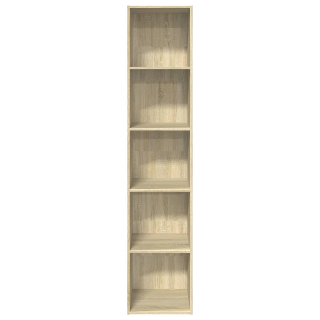 Βιβλιοθήκη Sonoma Δρυς 40x30x189 εκ. από Επεξεργασμένο Ξύλο - Pakobazaar