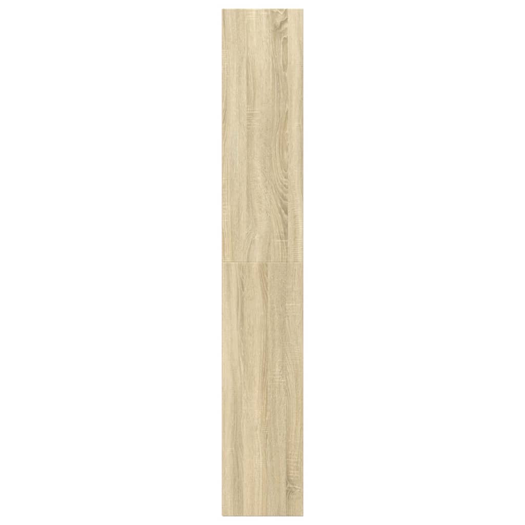 Βιβλιοθήκη Sonoma Δρυς 40x30x189 εκ. από Επεξεργασμένο Ξύλο - Pakobazaar