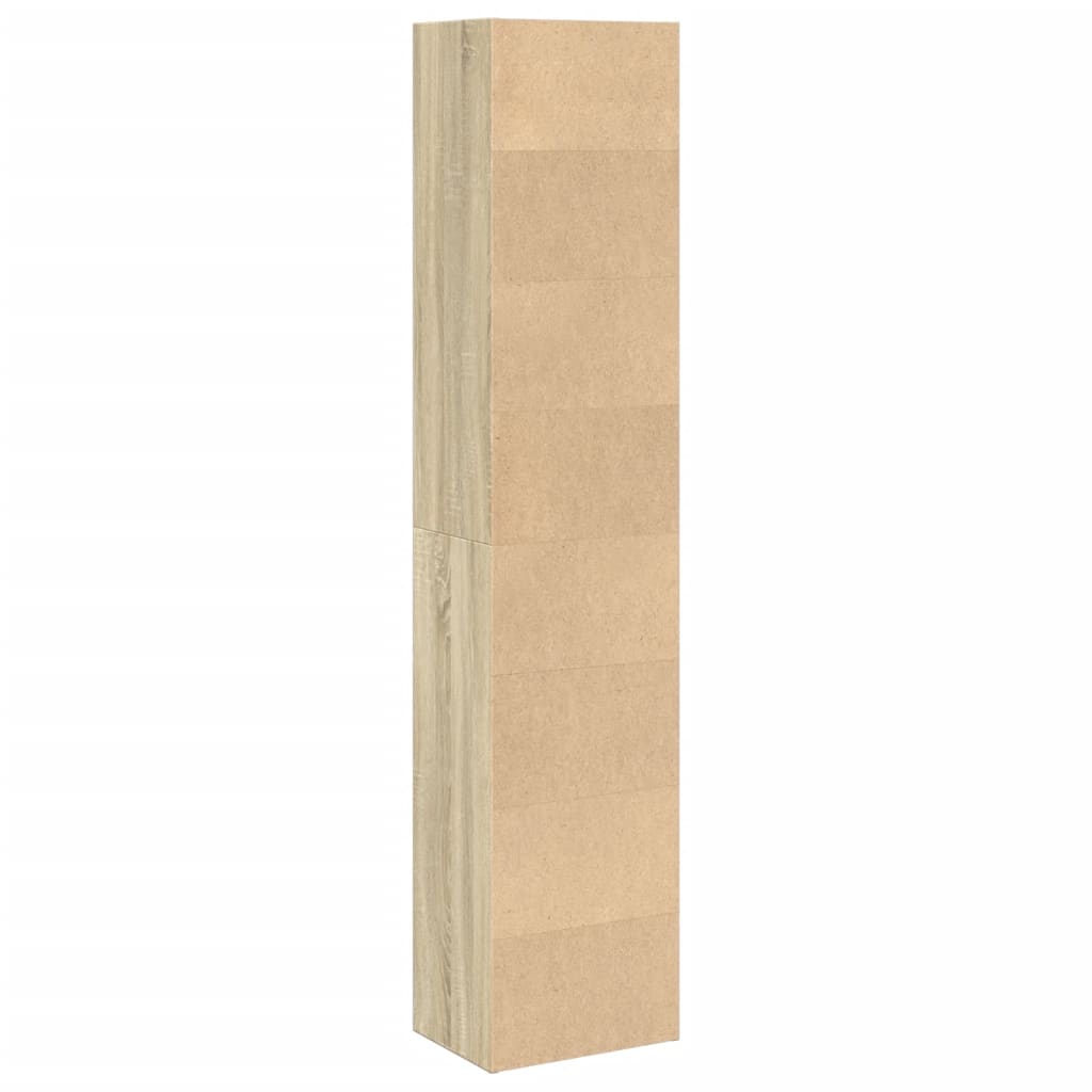 Βιβλιοθήκη Sonoma Δρυς 40x30x189 εκ. από Επεξεργασμένο Ξύλο - Pakobazaar