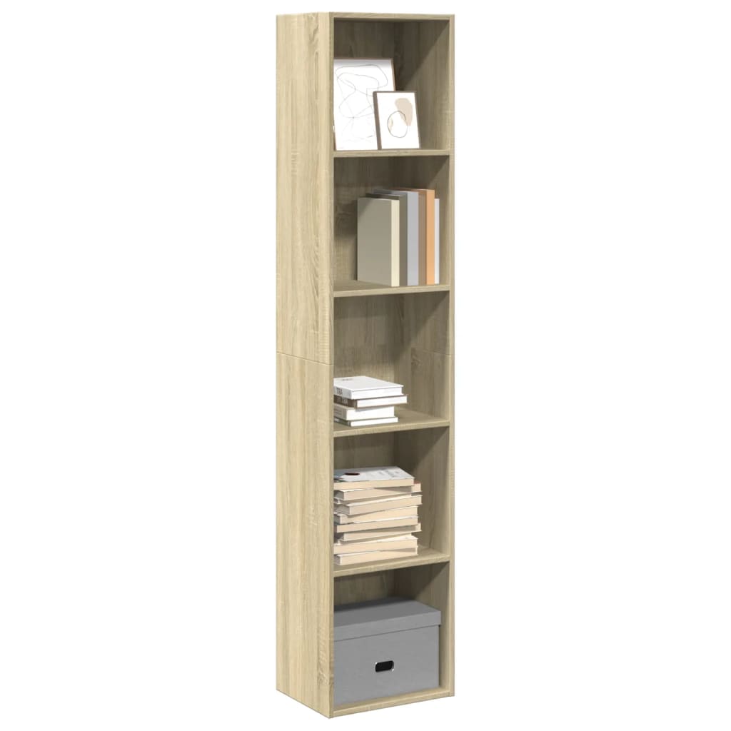 Βιβλιοθήκη Sonoma Δρυς 40x30x189 εκ. από Επεξεργασμένο Ξύλο - Pakobazaar