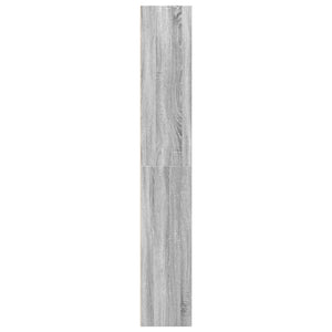 Βιβλιοθήκη Γκρι Sonoma 40x30x189 εκ. από Επεξεργ. Ξύλο - Pakobazaar
