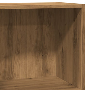 Βιβλιοθήκη Αρτισιανή Δρυς 60x30x77 εκ. από Επεξεργασμένο Ξύλο - Pakobazaar