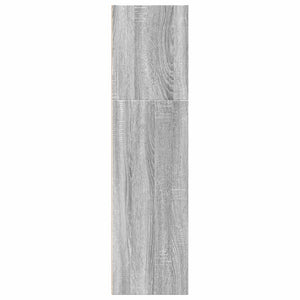 Βιβλιοθήκη Γκρι Sonoma 60x30x114 cm Ξύλινη κατασκευή