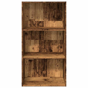 Βιβλιοθήκη παλαιού ξύλου 60x30x114 cm Κατασκευασμένο ξύλο