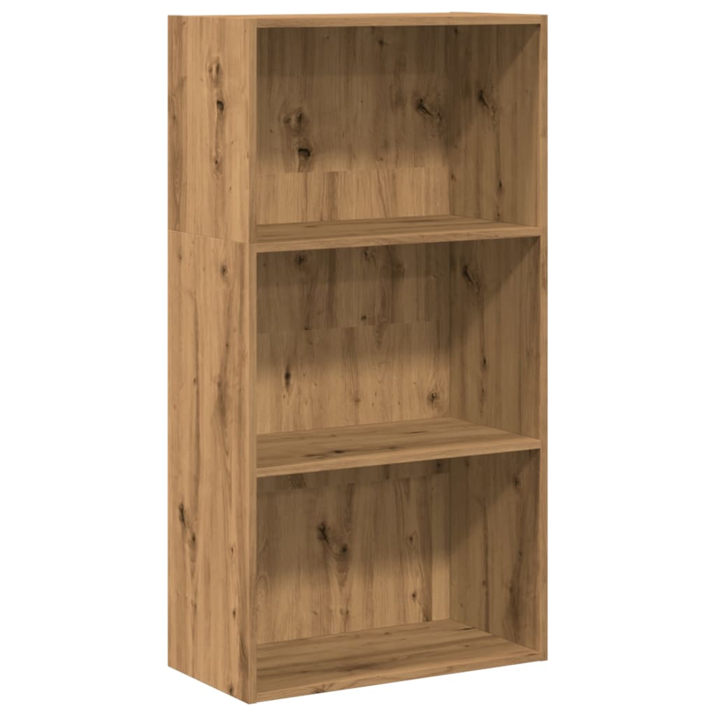 Βιβλιοθήκη Δρυς Αρτιζίας 60x30x114 cm Ξύλινη κατασκευή - Pakobazaar