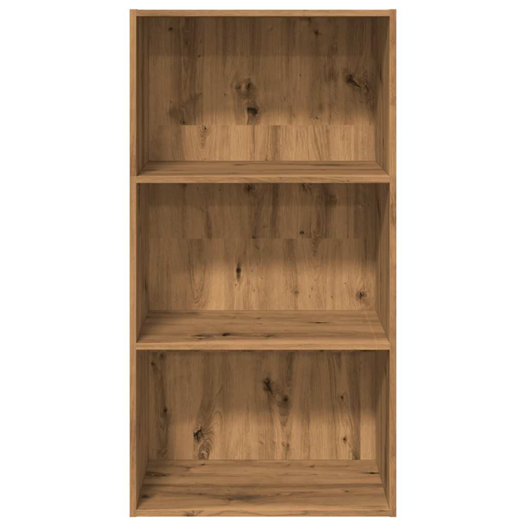 Βιβλιοθήκη Δρυς Αρτιζίας 60x30x114 cm Ξύλινη κατασκευή - Pakobazaar
